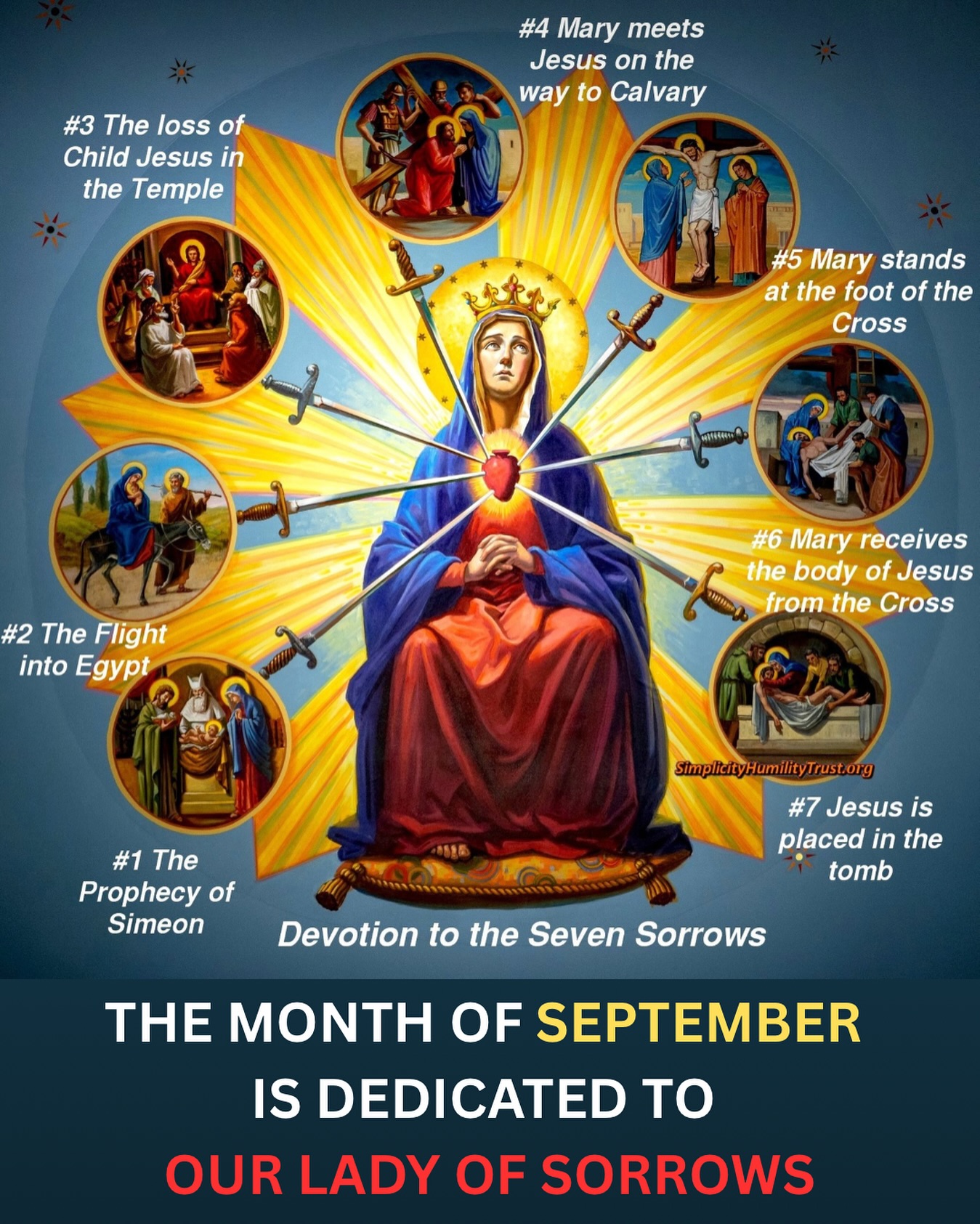Devotion to the Seven Sorrows of Mary